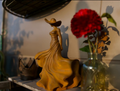 Goddess in flowing hat