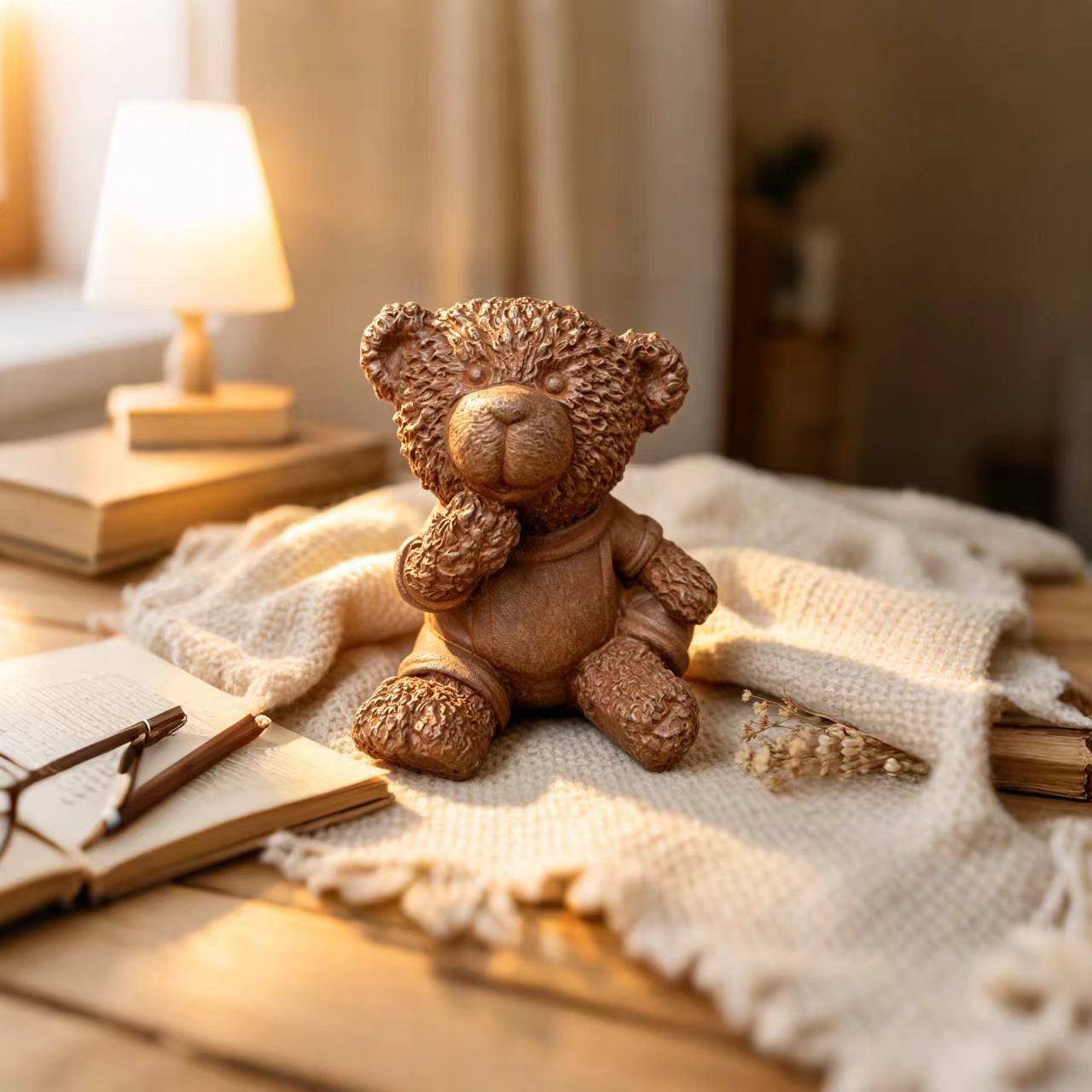 Rust-colored bear