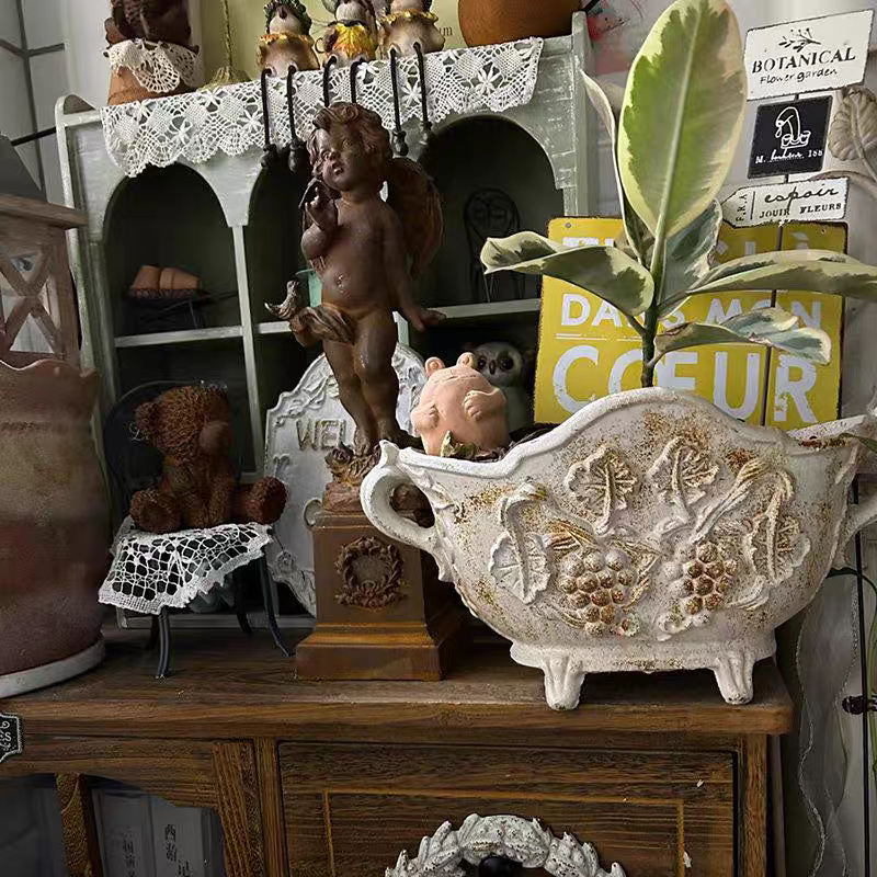 Double-eared grape pot