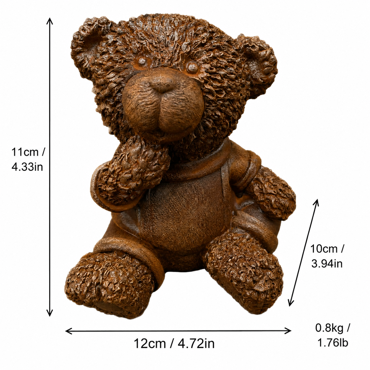 Rust-colored bear