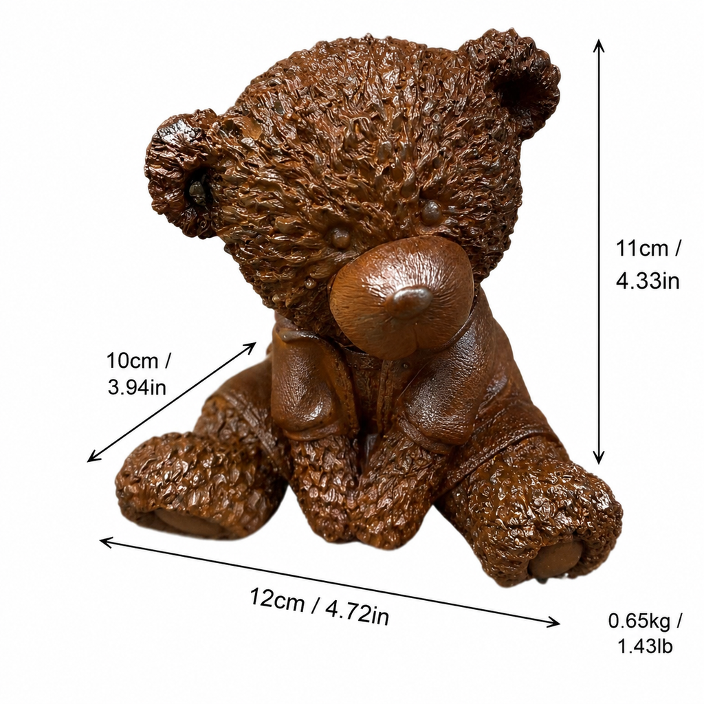 Rust-colored bear